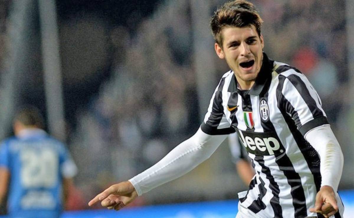 Morata, mejor jugador del mes de febrero para los aficionados del Juventus