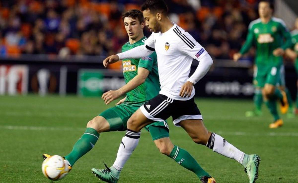El Valencia de España arrolla en la Europa League