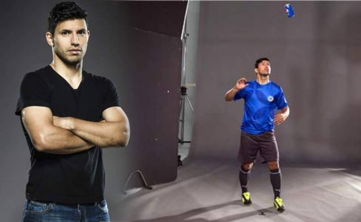 'Kun' Agüero pone la cumbia en el Team Pepsi