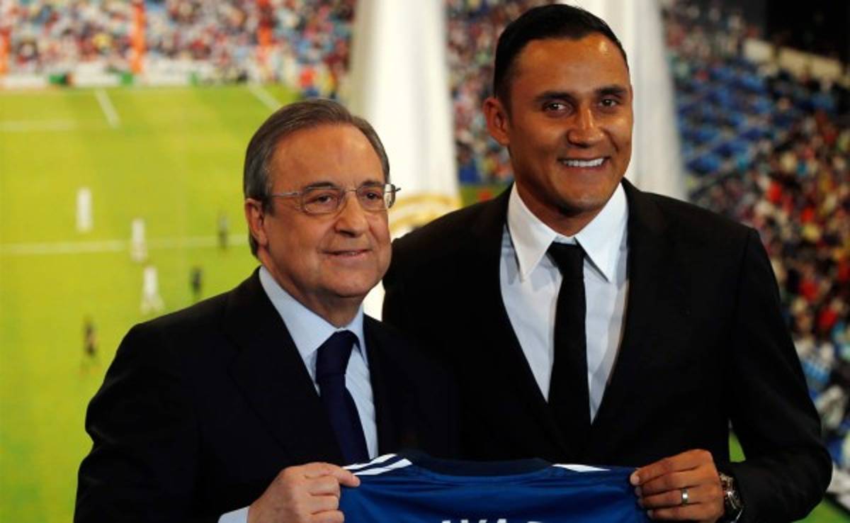 El portero tico Keylor Navas solicita aumento al Real Madrid