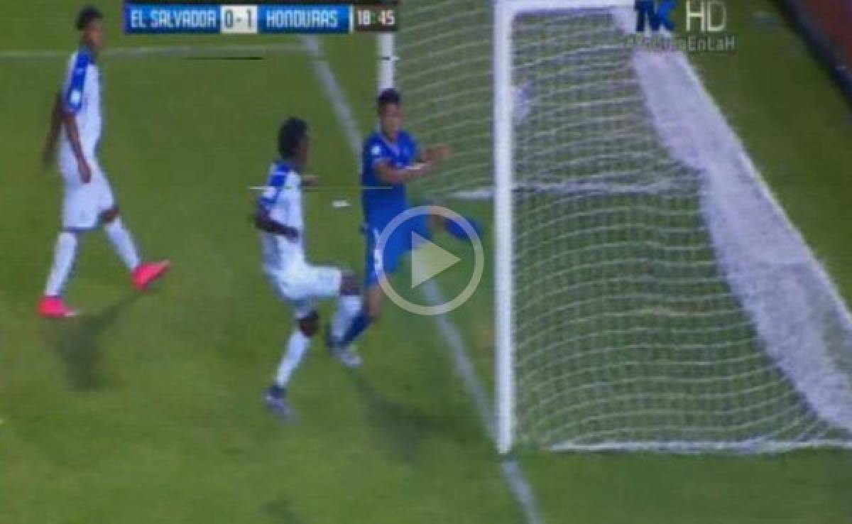 Video: Así fue la definición de Alberth Elis en el gol de Honduras