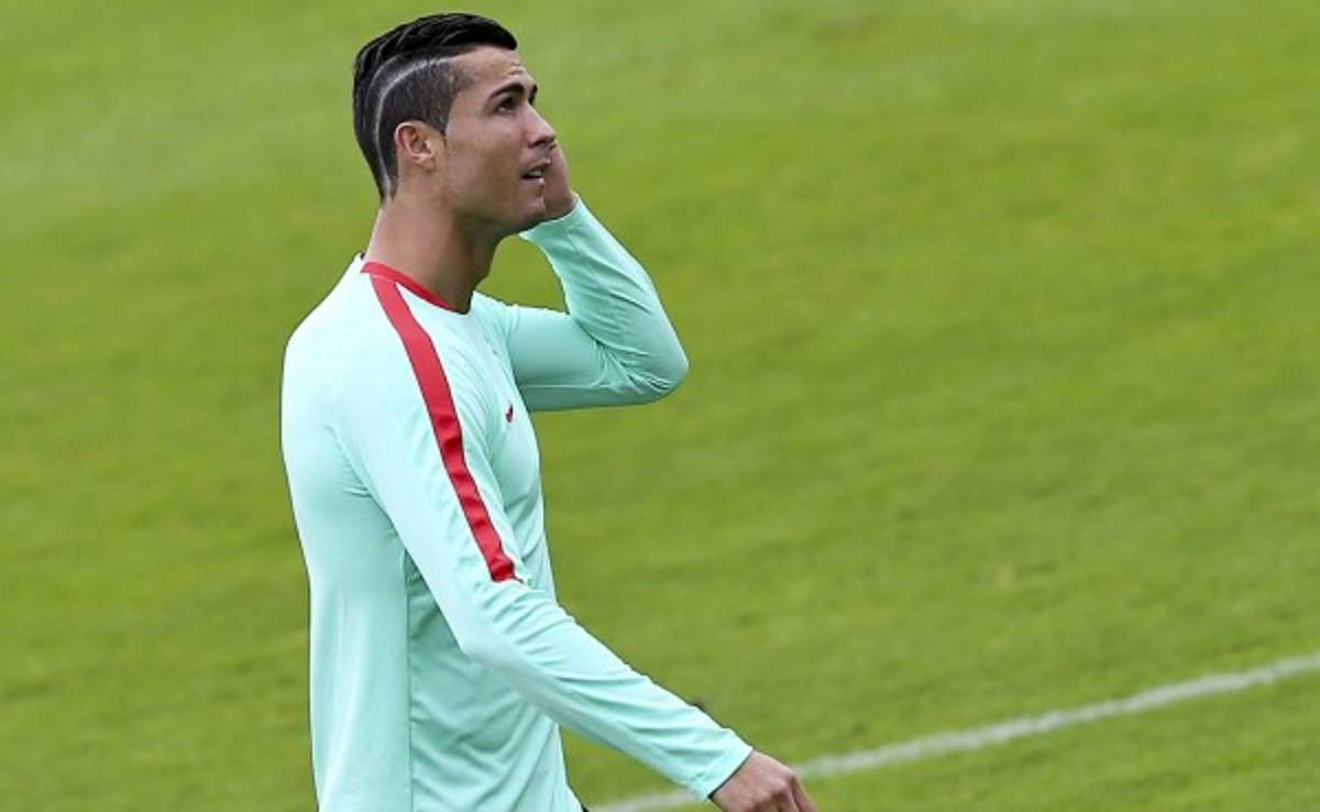 El nuevo 'look' de Cristiano Ronaldo previo a la semifinal de la Eurocopa