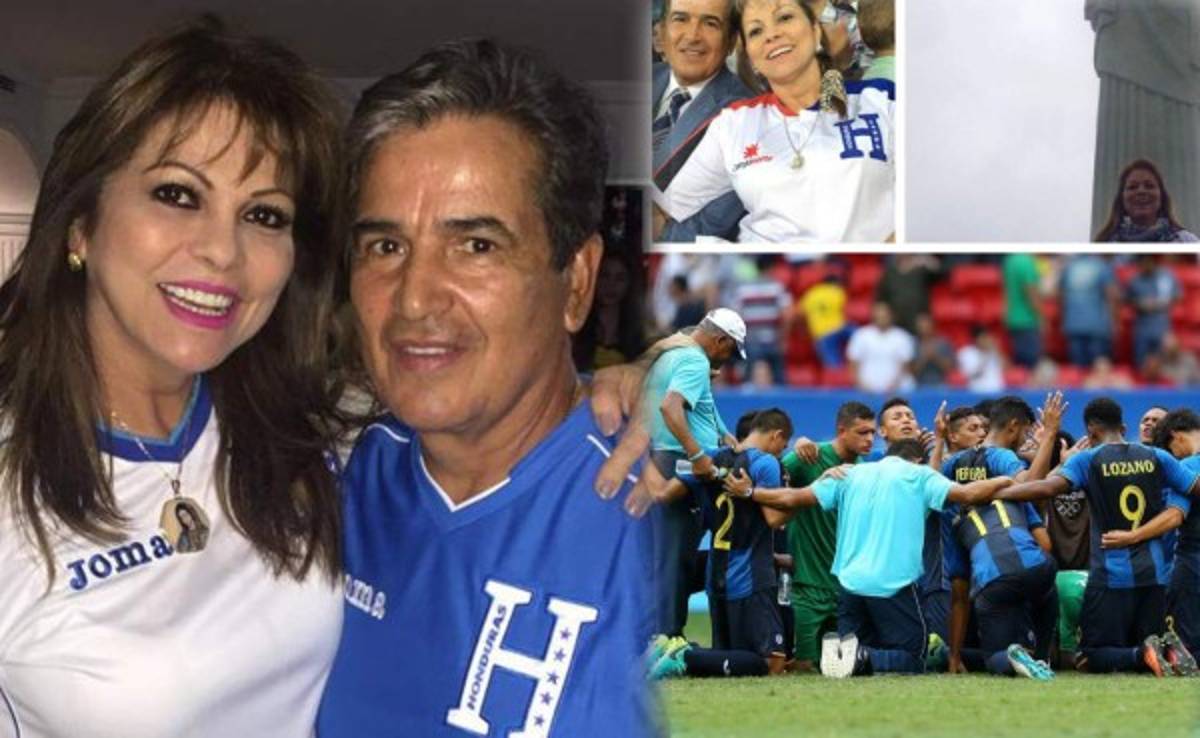 El mensaje inspirador de la esposa de Jorge Luis Pinto a la Sub-23 de Honduras
