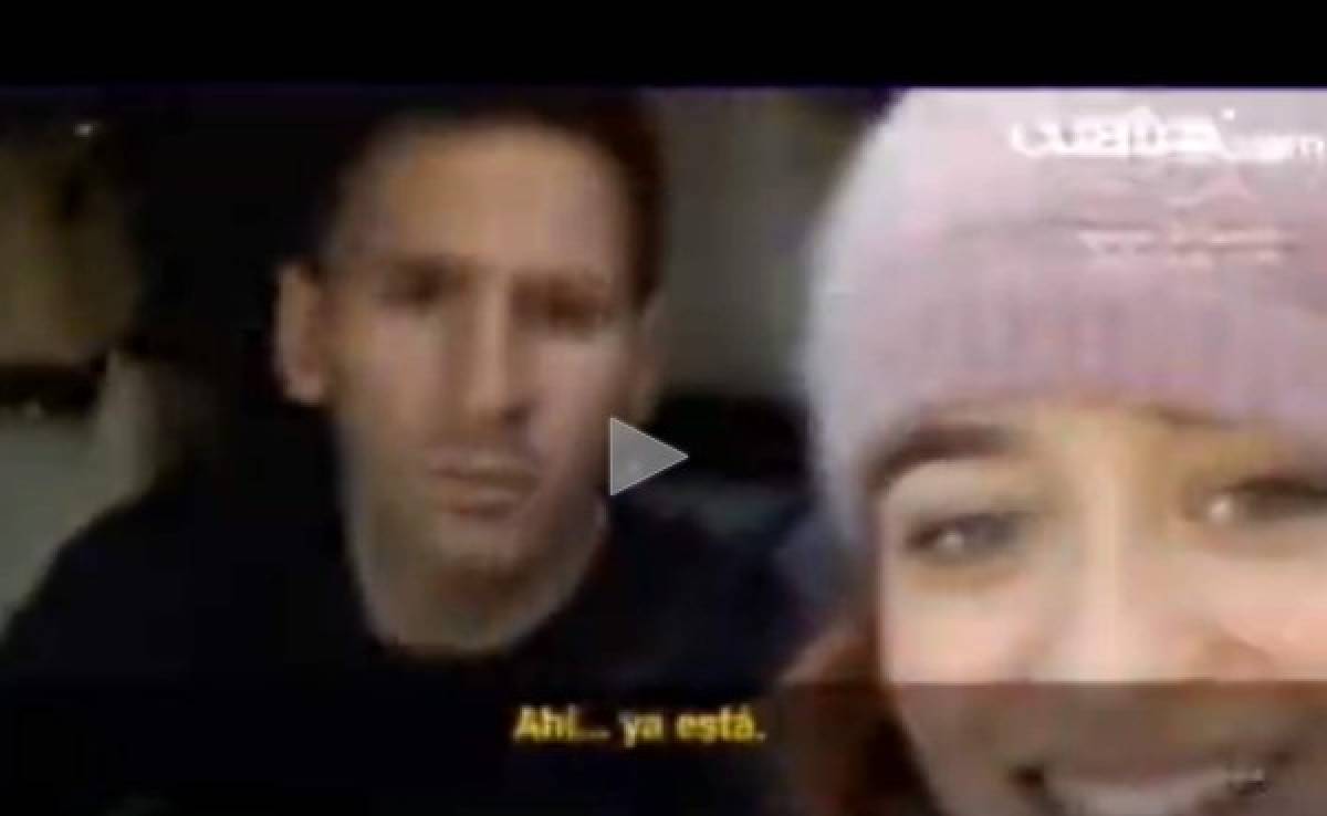 VIDEO: Messi vuelve a levantar suspicacias con su relación con Luis Enrique