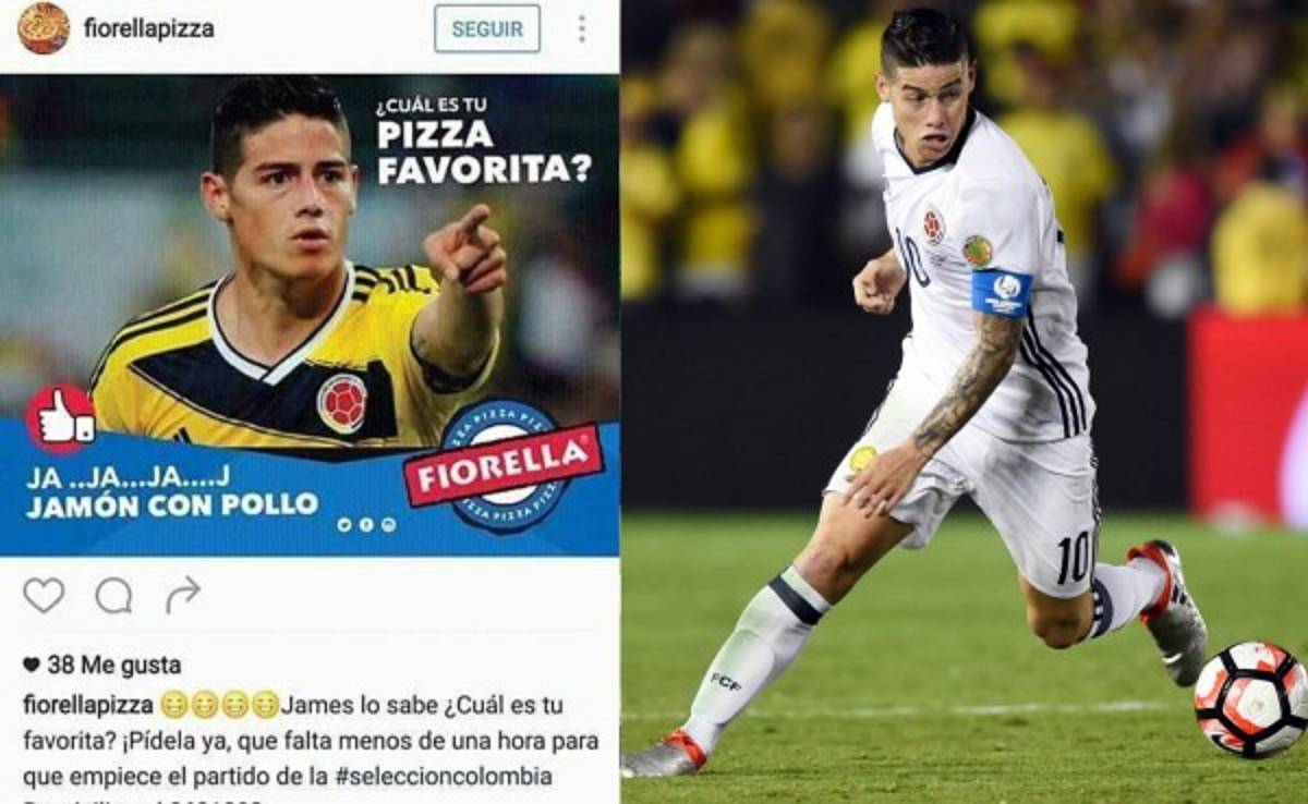 La cruel burla de una pizería por la tartamudez de James Rodríguez