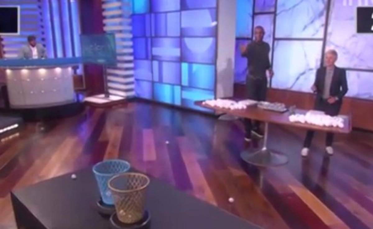 VIDEO: LeBron James pierde en juego de tiros en el programa de Ellen DeGeneres