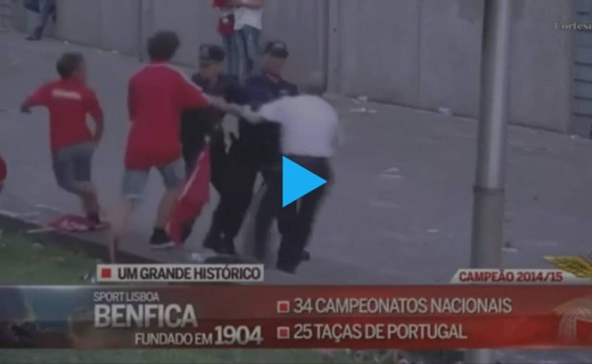 Portugal investiga agresión policial a una familia de seguidores del Benfica
