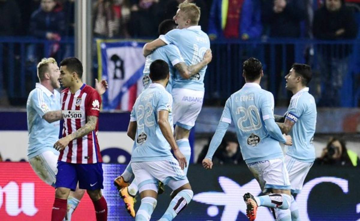 Celta da la sorpresa en Copa del Rey y elimina al Atlético de Madrid