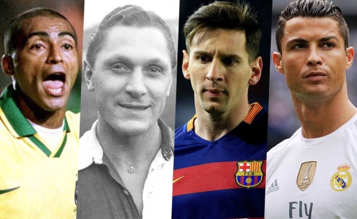 Los 13 futbolistas con más cantidad de goles que Lionel Messi