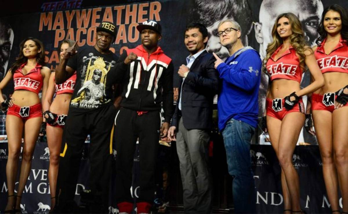 La reventa bate récord en entradas para pesaje Mayweather-Pacquiao