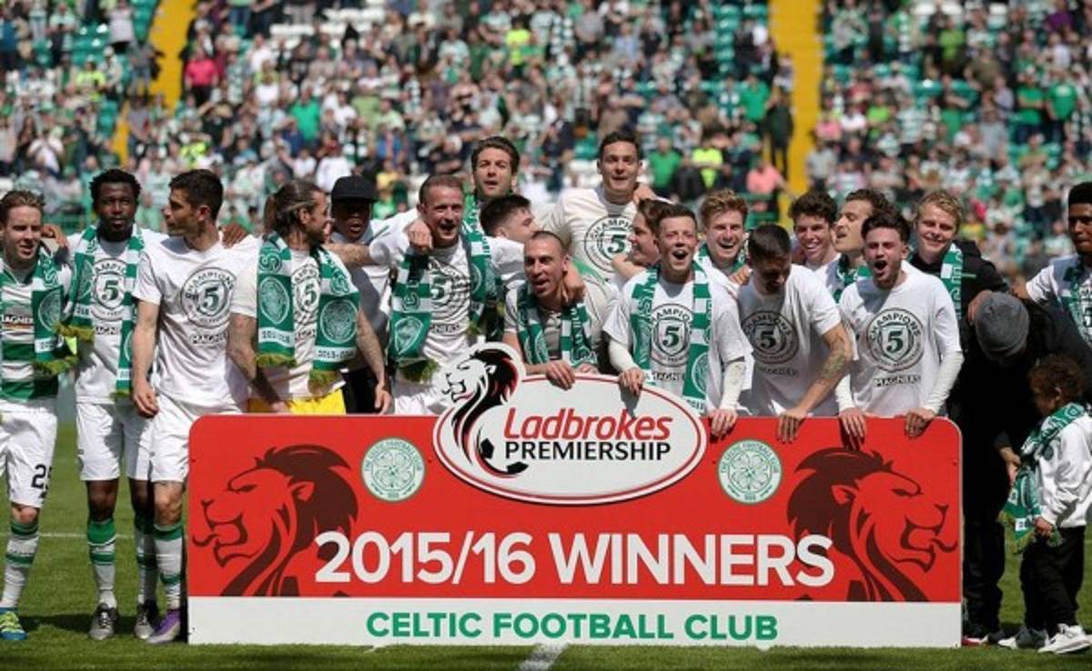 Sin Emilio, el Celtic logra su quinto título de liga consecutivo