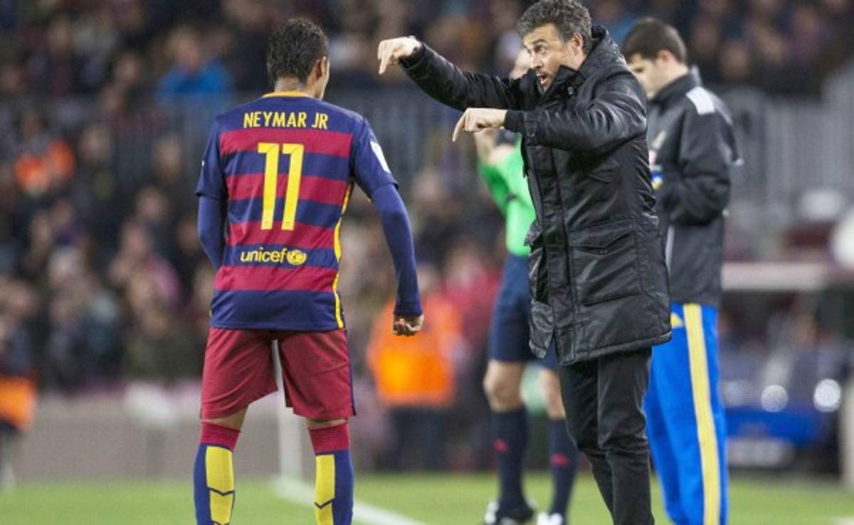 Revelan el tremendo regaño que Luis Enrique le dio a sus jugadores
