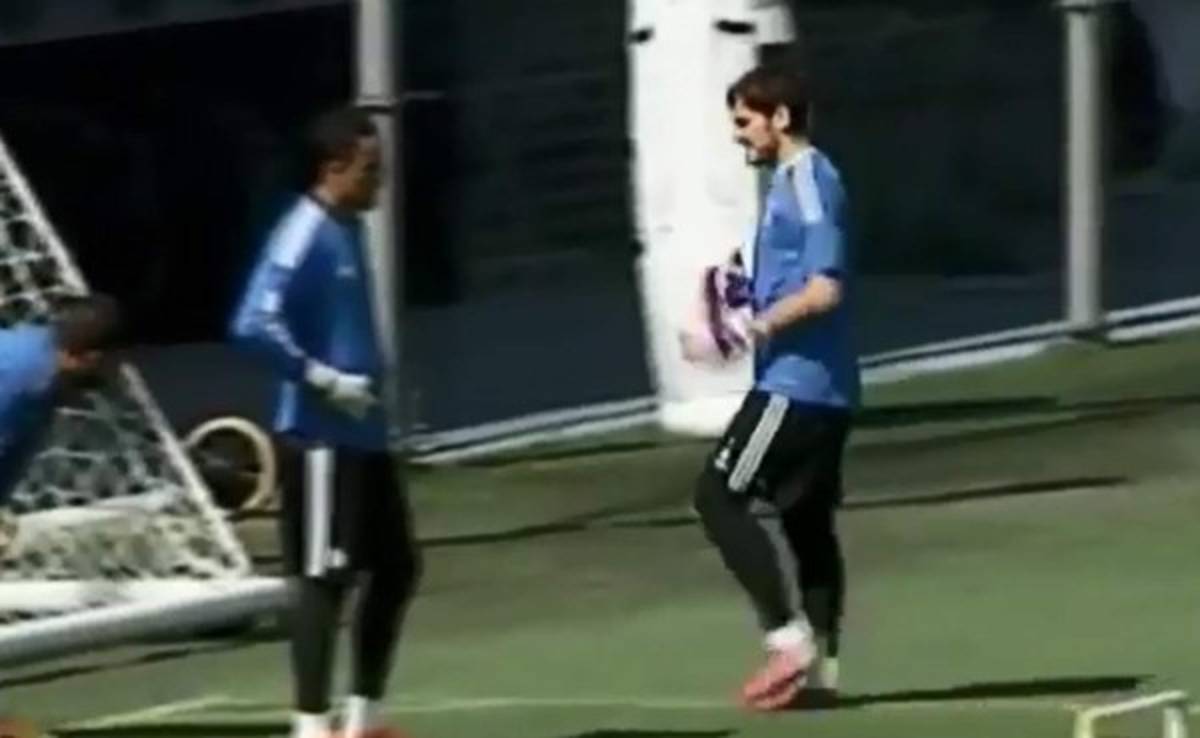 VIDEO: La fría relación entre Iker Casillas y Keylor Navas