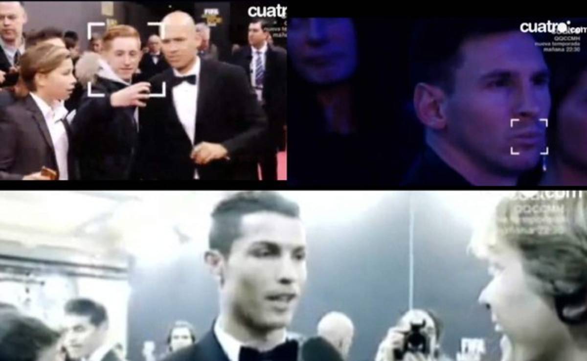 VIDEO: Lo que nadie vio en la Gala del Balón de Oro