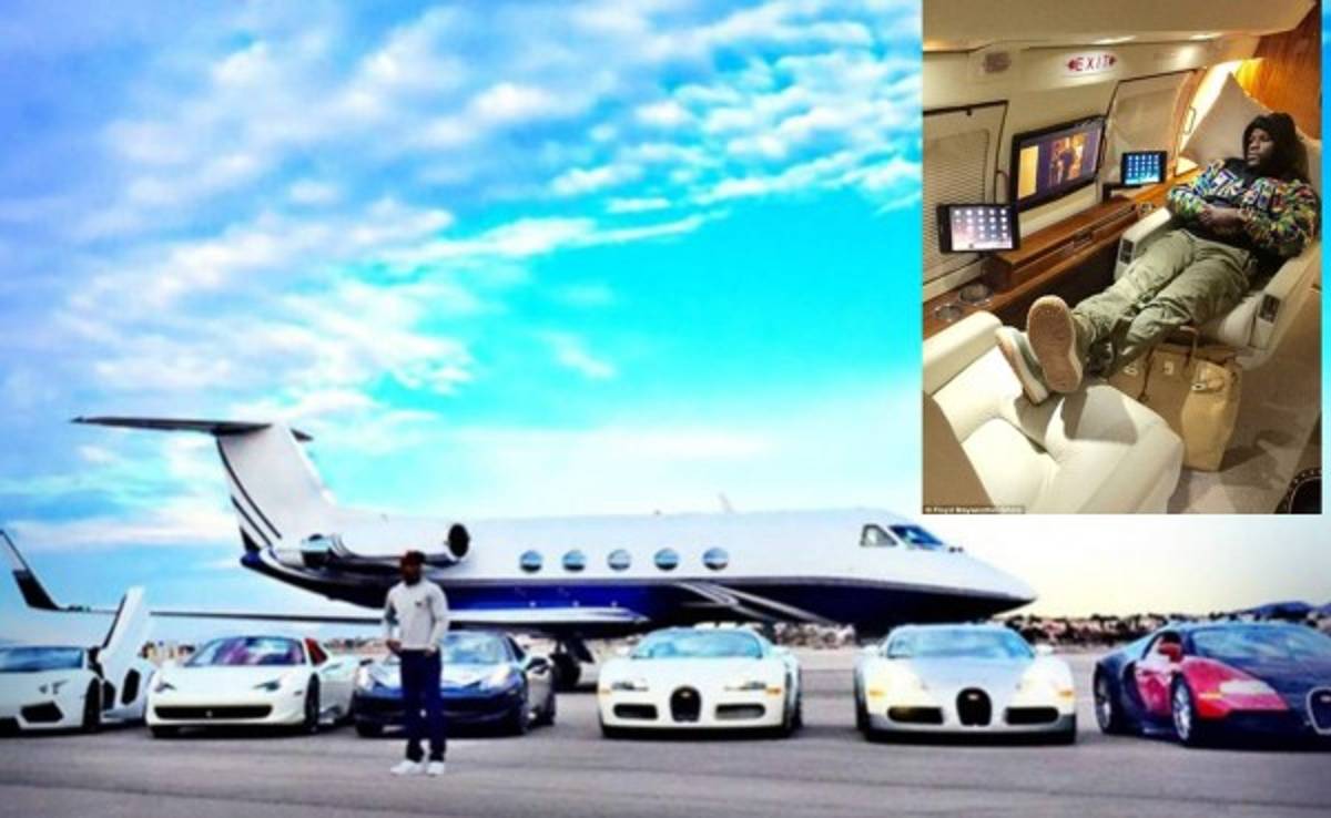 Los lujosos aviones de los deportistas por el mundo