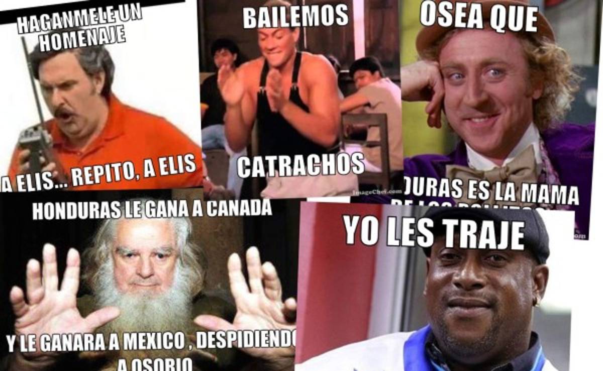 Los memes que dejó el Honduras-Canadá ¡Medford y Elis, los protagonistas!