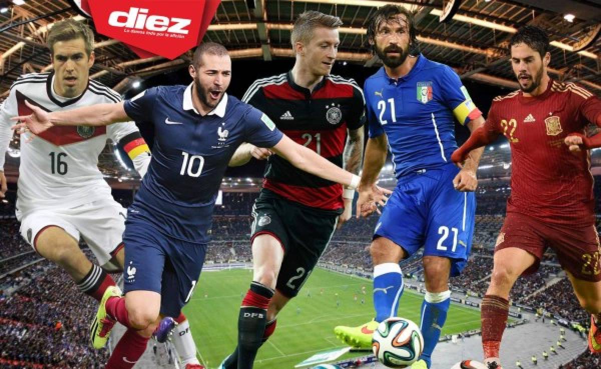 TOP: Ellos son los grandes ausentes de la Euro 2016