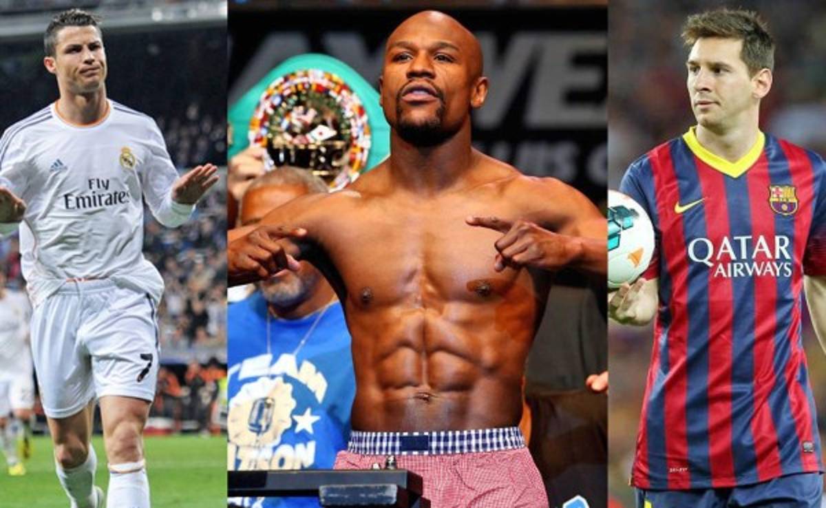 Mayweather es el deportista mejor pagado del mundo por delante de Cristiano