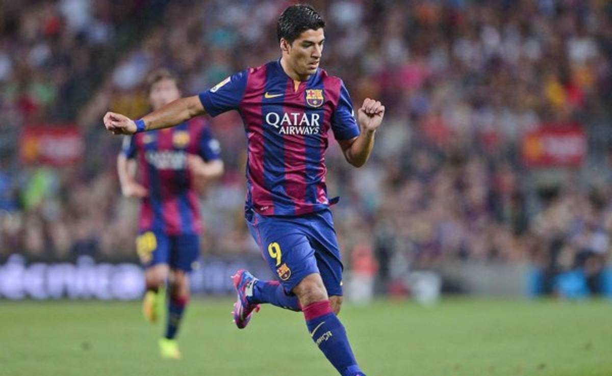 Luis Suárez se estrenó como titular en el Barcelona