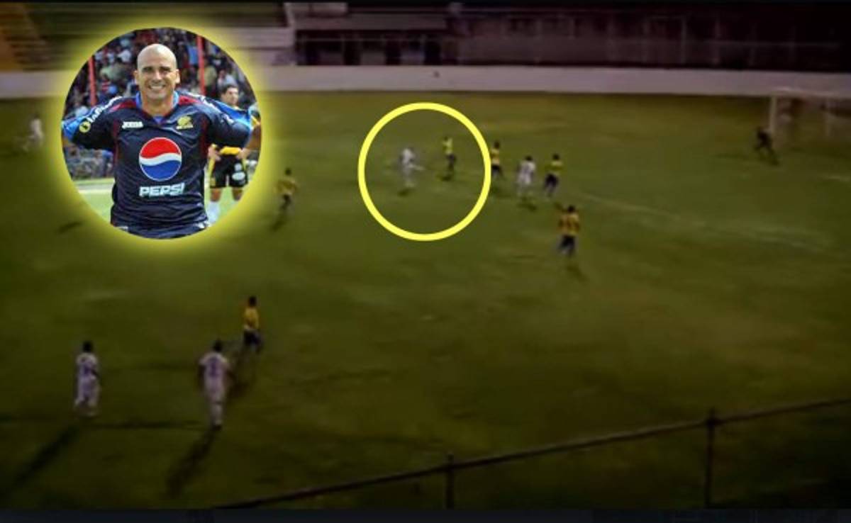 VIDEO: Óscar Torlacoff, con 42 años, sigue anotando golazos en el ascenso de Honduras