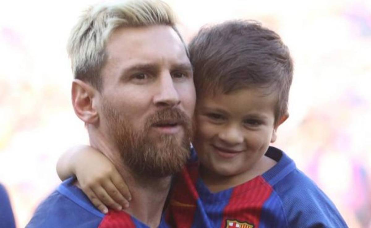 Los hijos de Messi, Suárez y Piqué, ya entrenan en la escuela del Barcelona