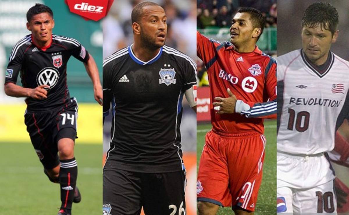 Los hondureños que más jugaron en el fútbol de la MLS