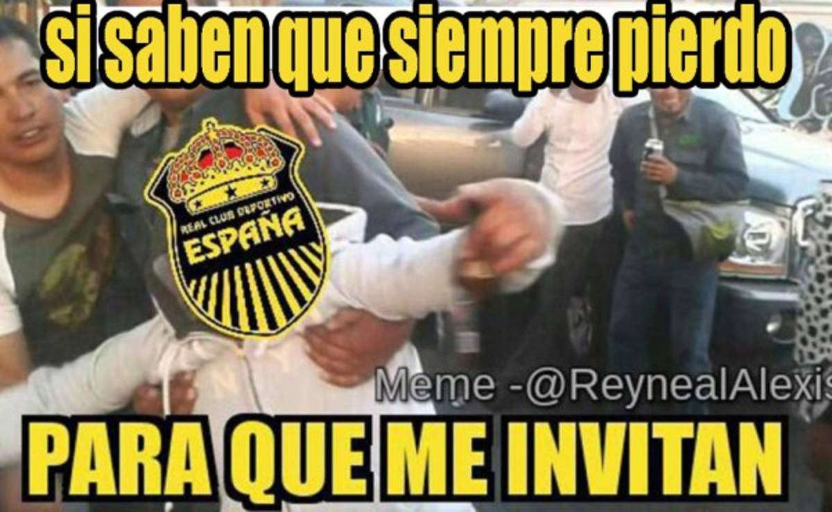 La afición no perdona a Real España y le hacen memes tras caer ante Olimpia