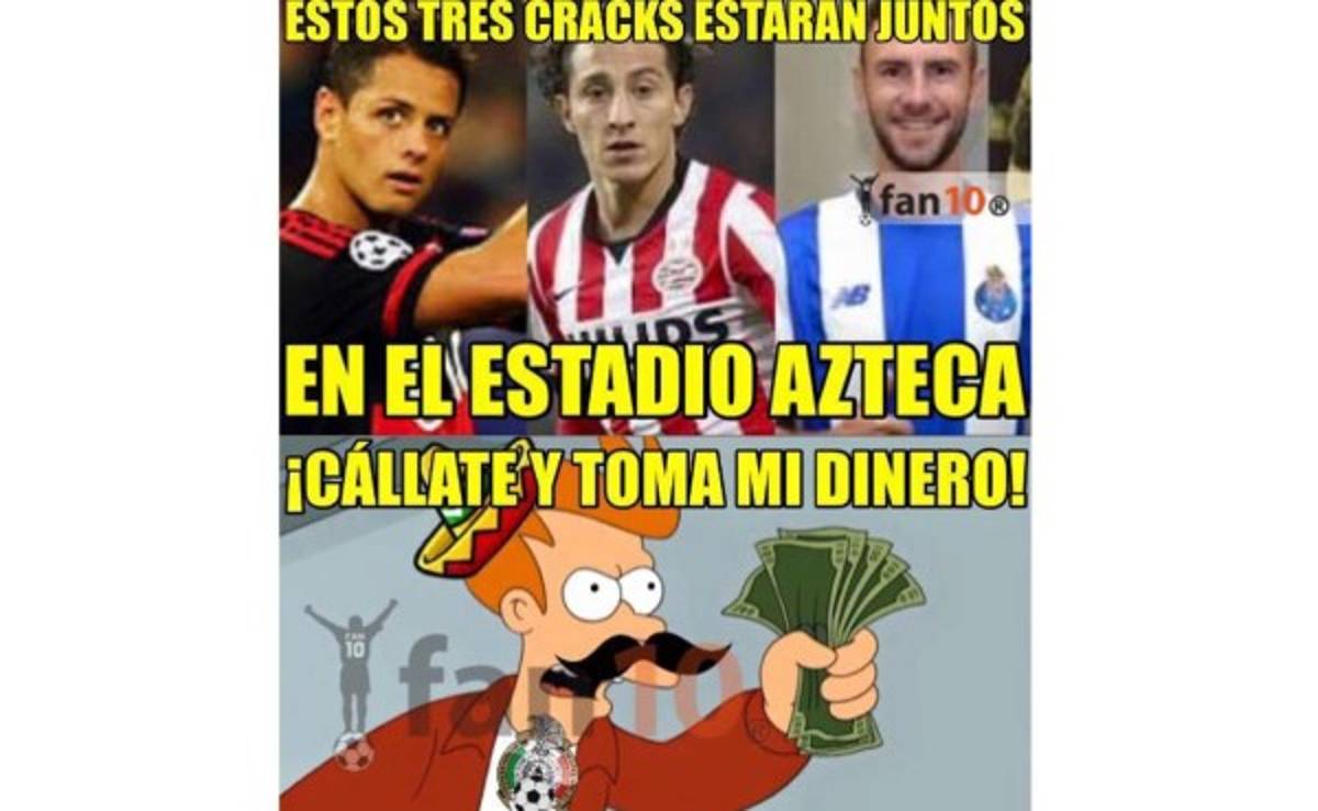 Los mejores memes sobre el Chicharito y el triunfo de México
