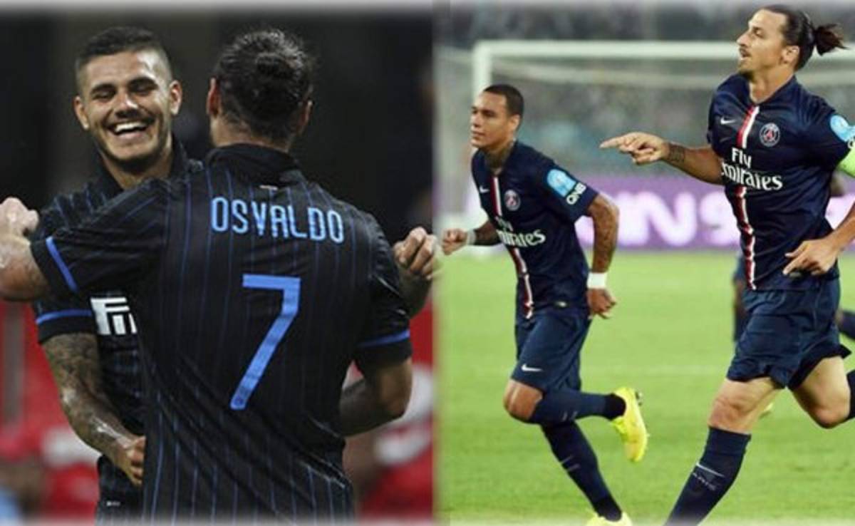 El PSG y el Inter de Milán se enfrentarán en un amistoso