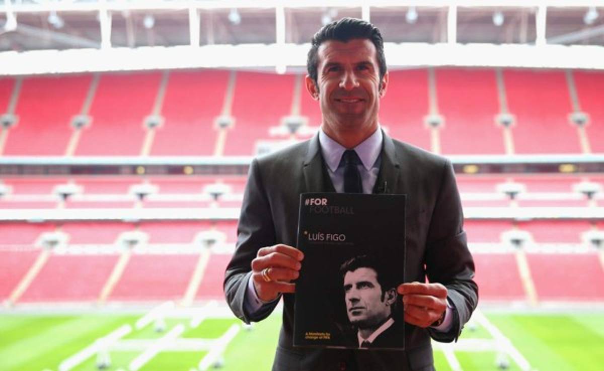 Luis Figo propone un mundial con 48 equipos y en dos continentes