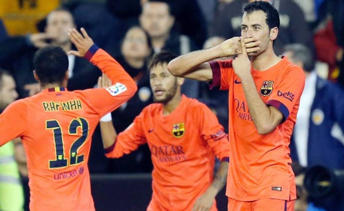 Barcelona le gana al Valencia en los últimos minutos