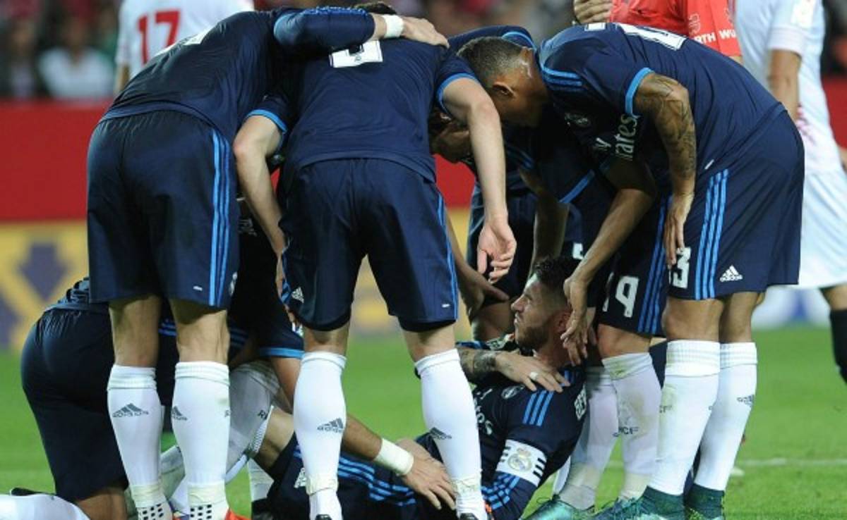 Lesión de Sergio Ramos complica su presencia ante el FC Barcelona