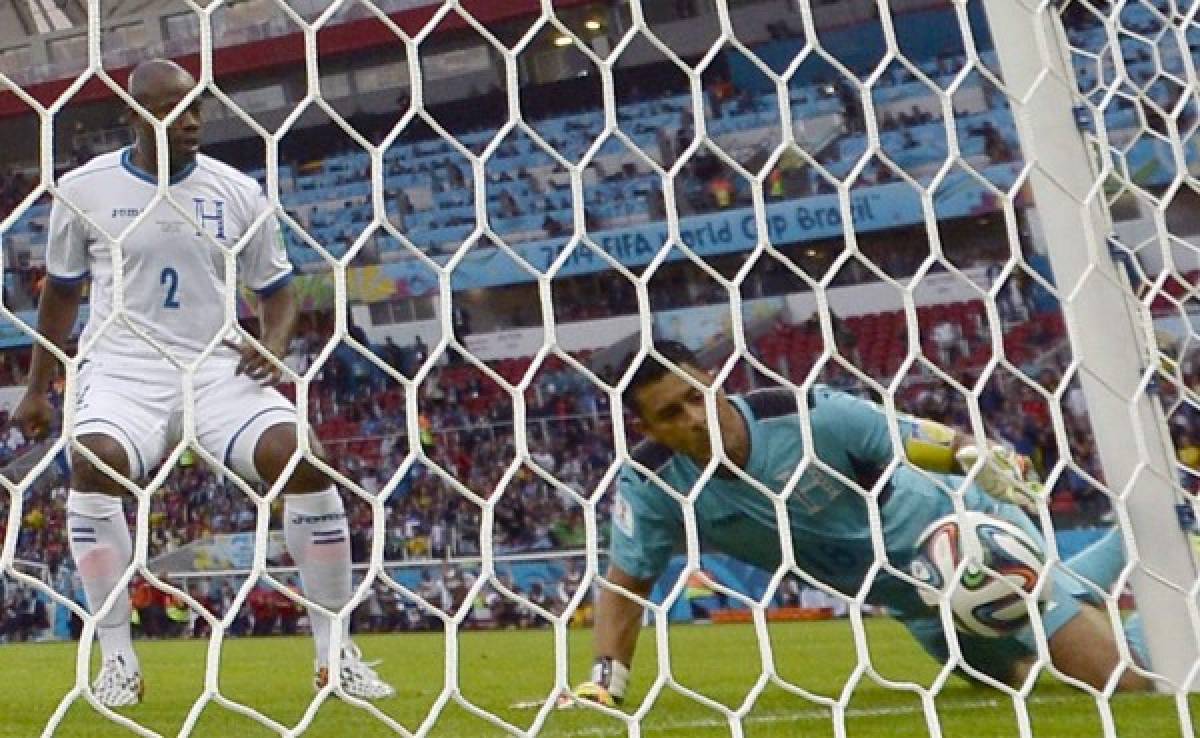 VIDEO: El 'Ojo de Halcón' valida gol de Benzema a Honduras