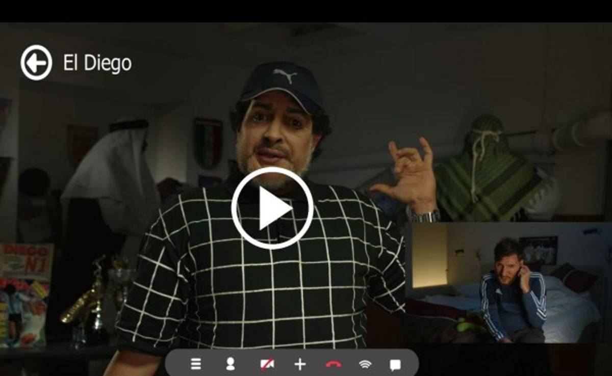 VIDEO PARODIA: Maradona despierta a Messi para motivarlo