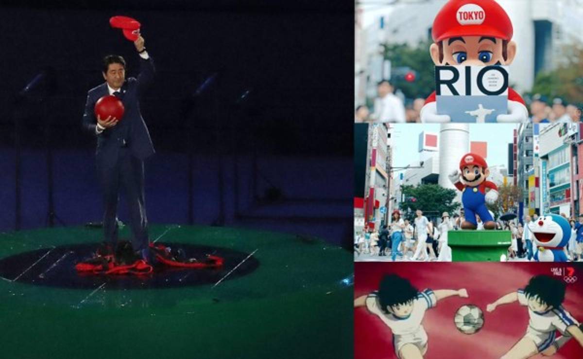 Mario, Pac-Man y Supercampeones, anuncian que Japón prepara sus Olimpiadas