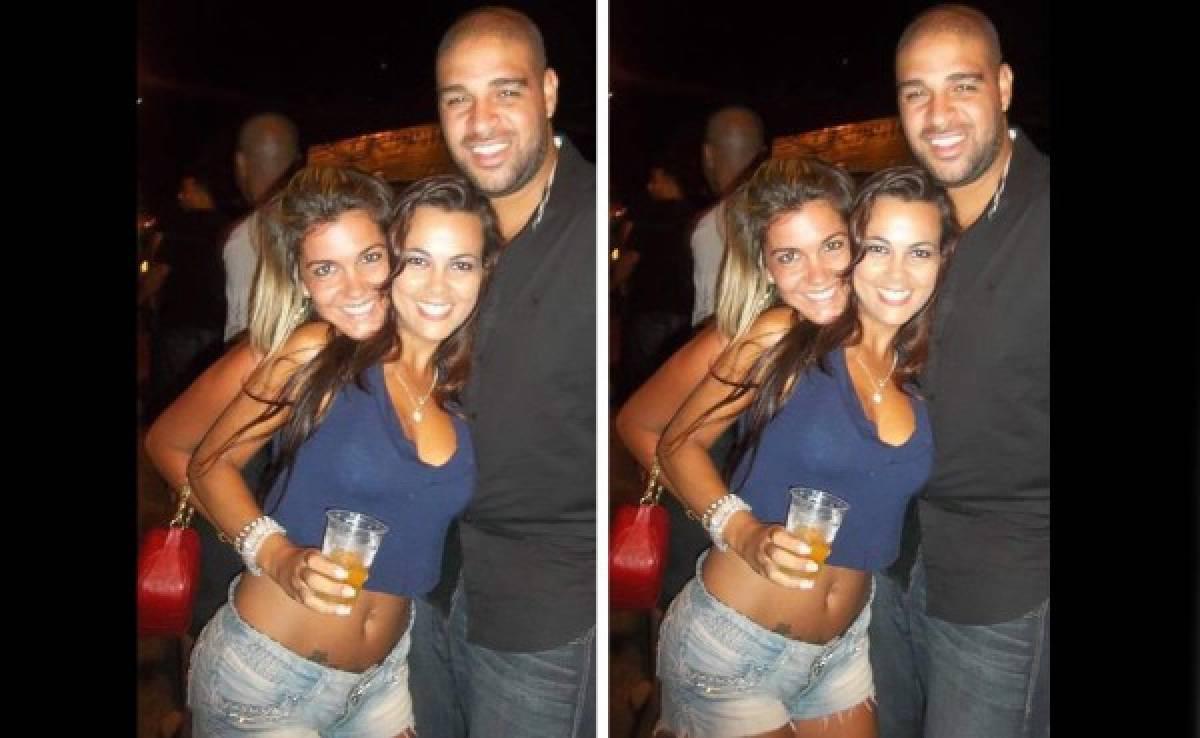 Uno reunió a 80 mujeres durante 48 horas: Adriano y otros futbolistas brasileños que son conocidos por ser fiesteros