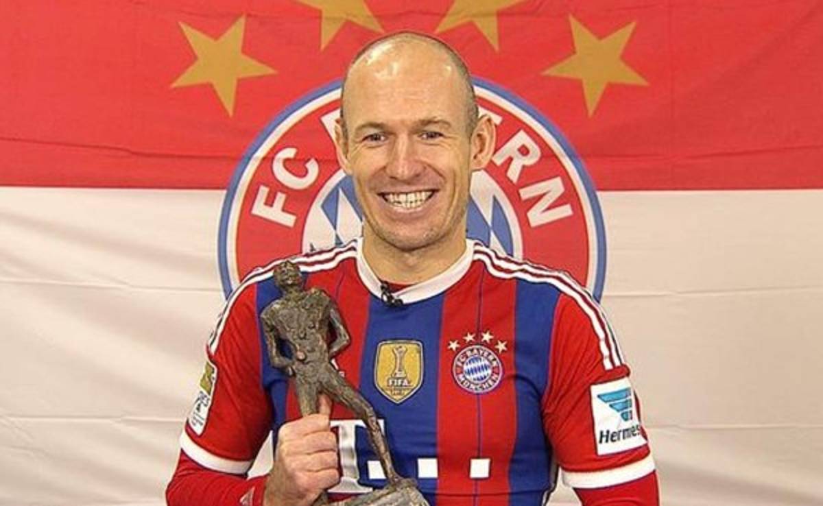 Arjen Robben es nombrado deportista del año en Holanda