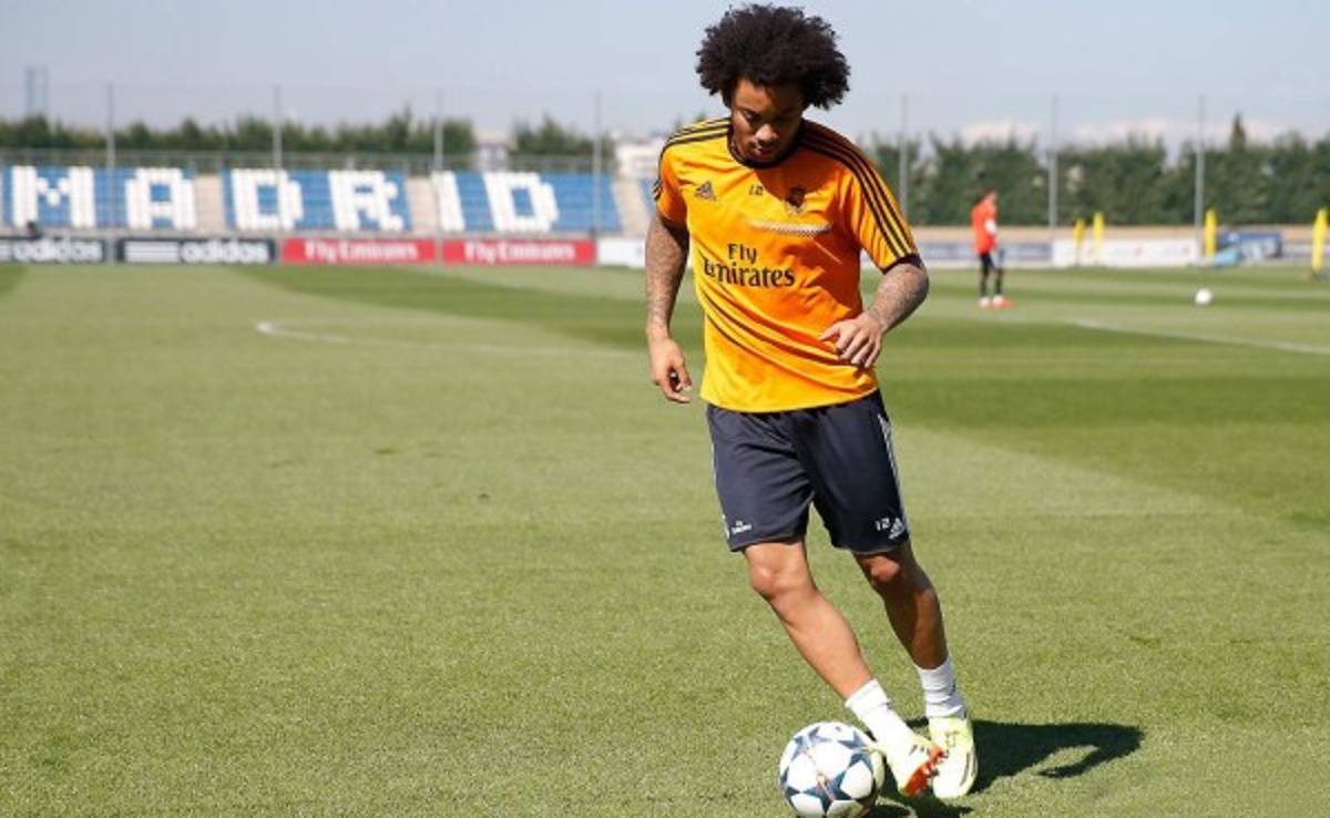 Marcelo se entrena con el Real Madrid y es novedad en la convocatoria