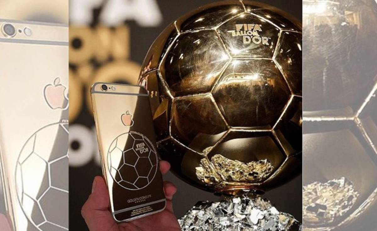 Cristiano Ronaldo recibirá un iPhone de oro personalizado