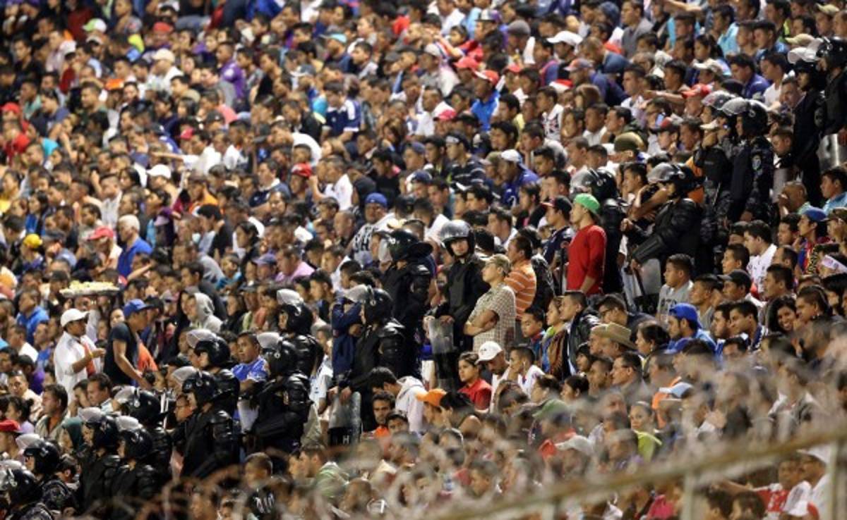 Las imágenes del clásico que no viste por televisión