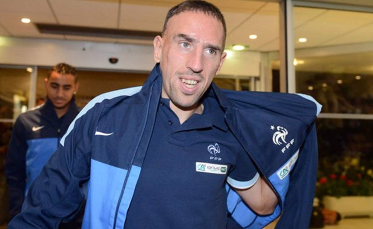 Ribery se retira de selección francesa luego del Mundial