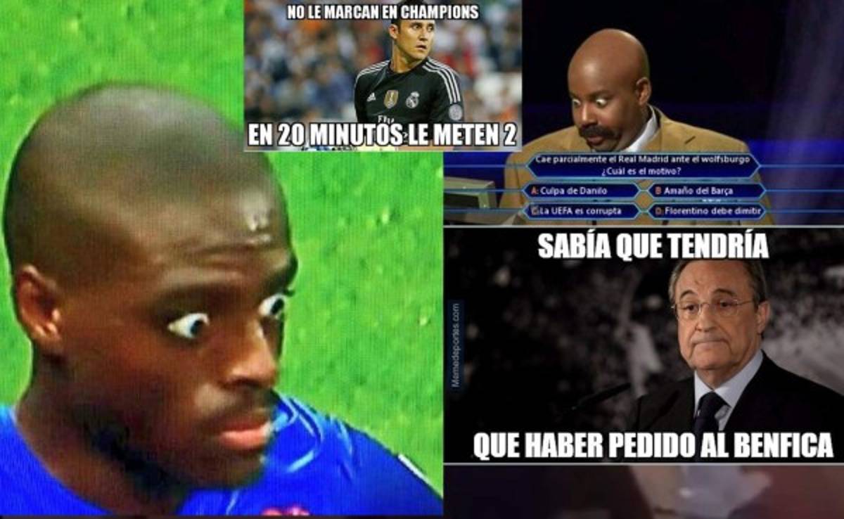 Destruyen en memes al Real Madrid tras perder ante Wolfsburgo