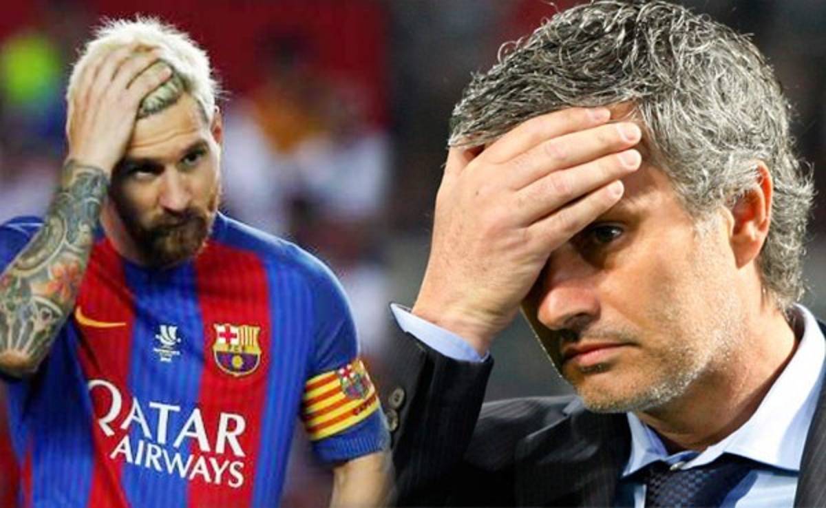 José Mourinho confiesa que llorará cuando Messi tenga 34 años&nbsp;&nbsp;