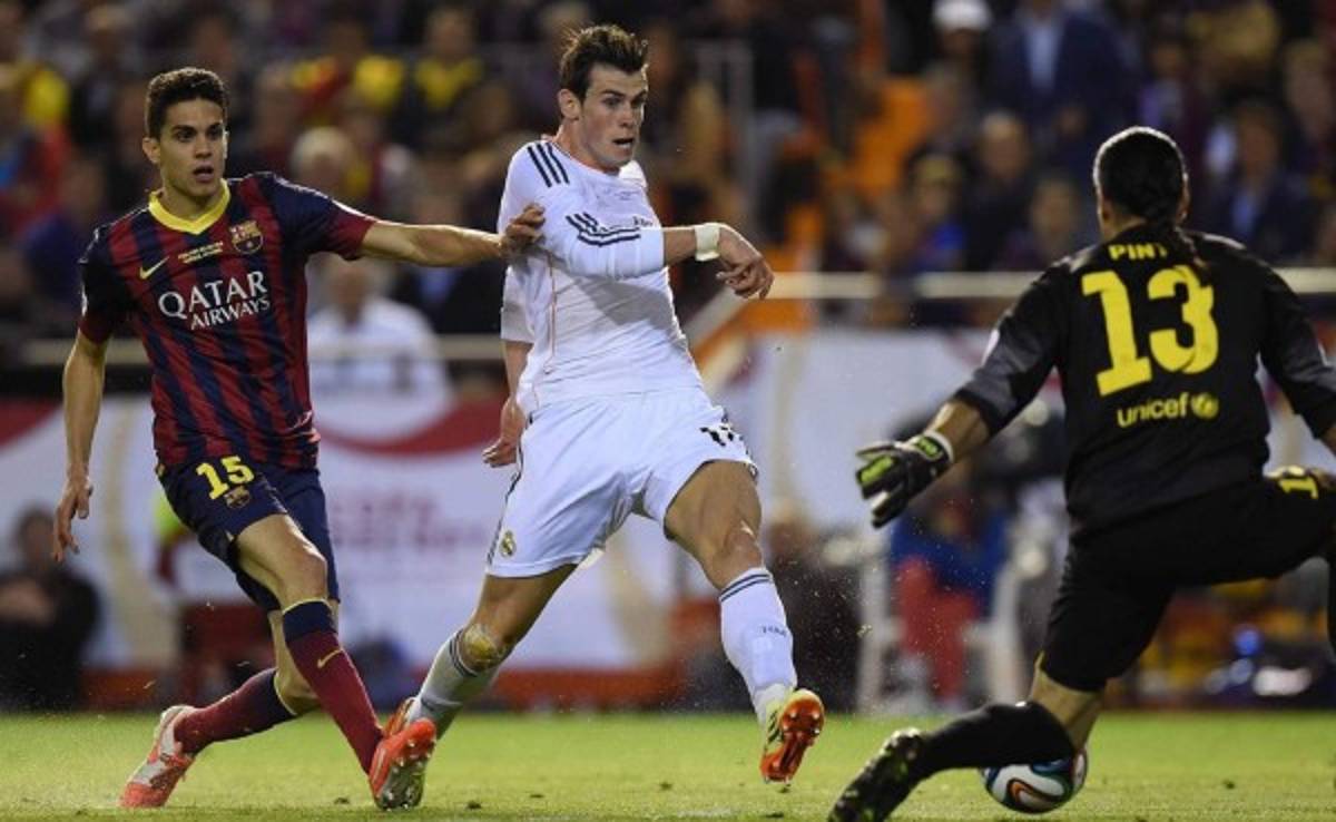 Gareth Bale elige su gol al Barcelona como el mejor del 2014