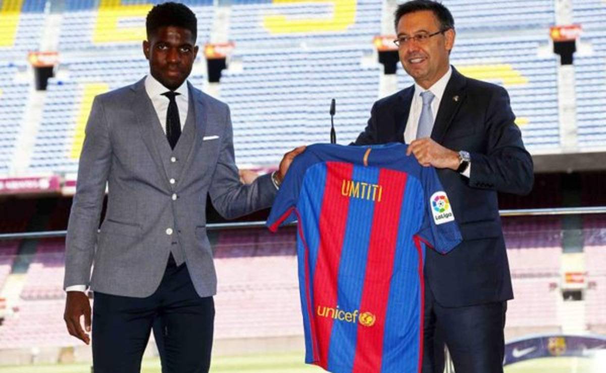 VIDEO: Presentación oficial Samuel Umtiti en el Barcelona
