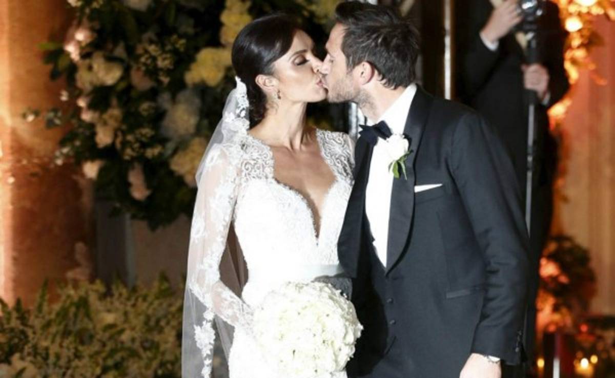 La romántica boda de Frank Lampard y la norirlandesa Christine Bleakley