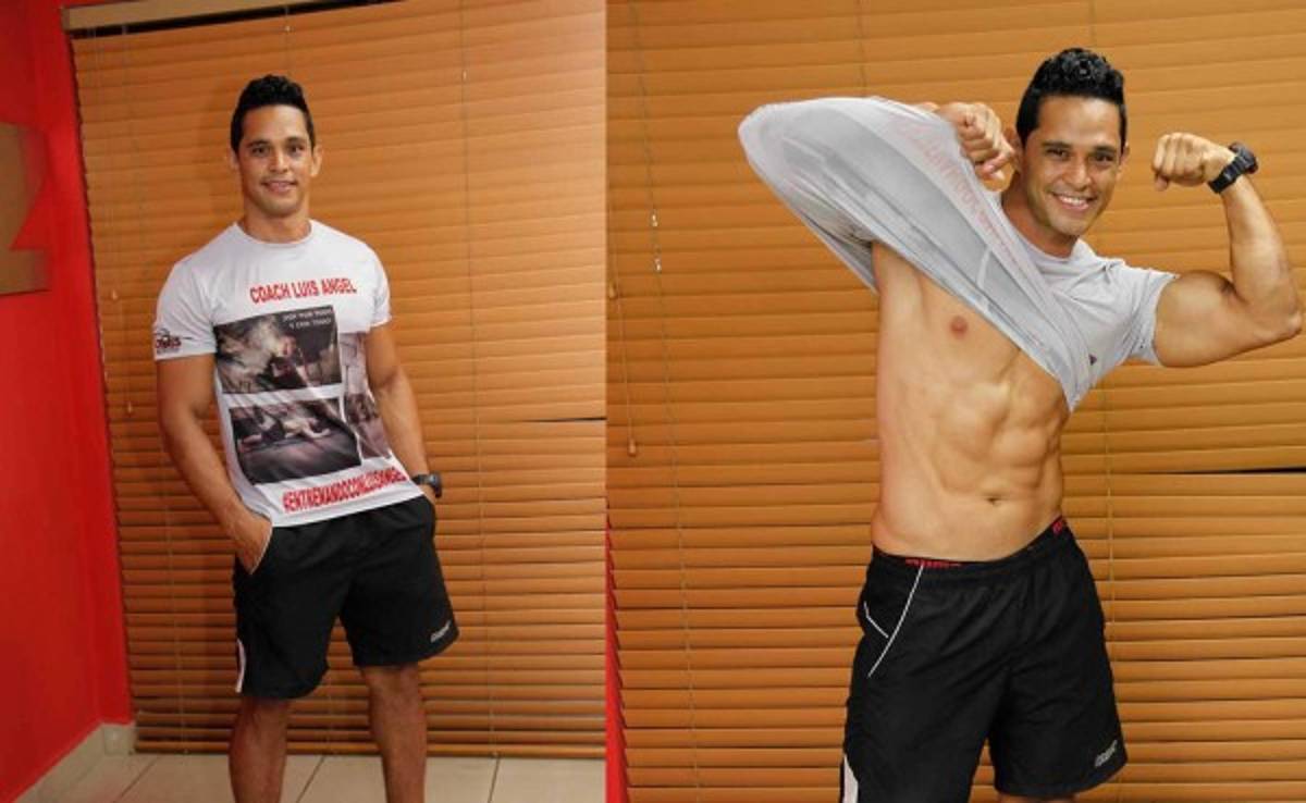 Quiso ser futbolista, ahora es un reconocido instructor fitness