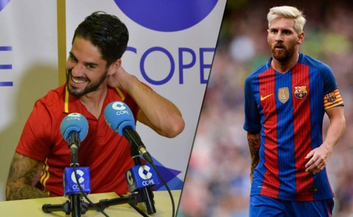Isco sorprende y confiesa que su perro se llama ¡Messi!