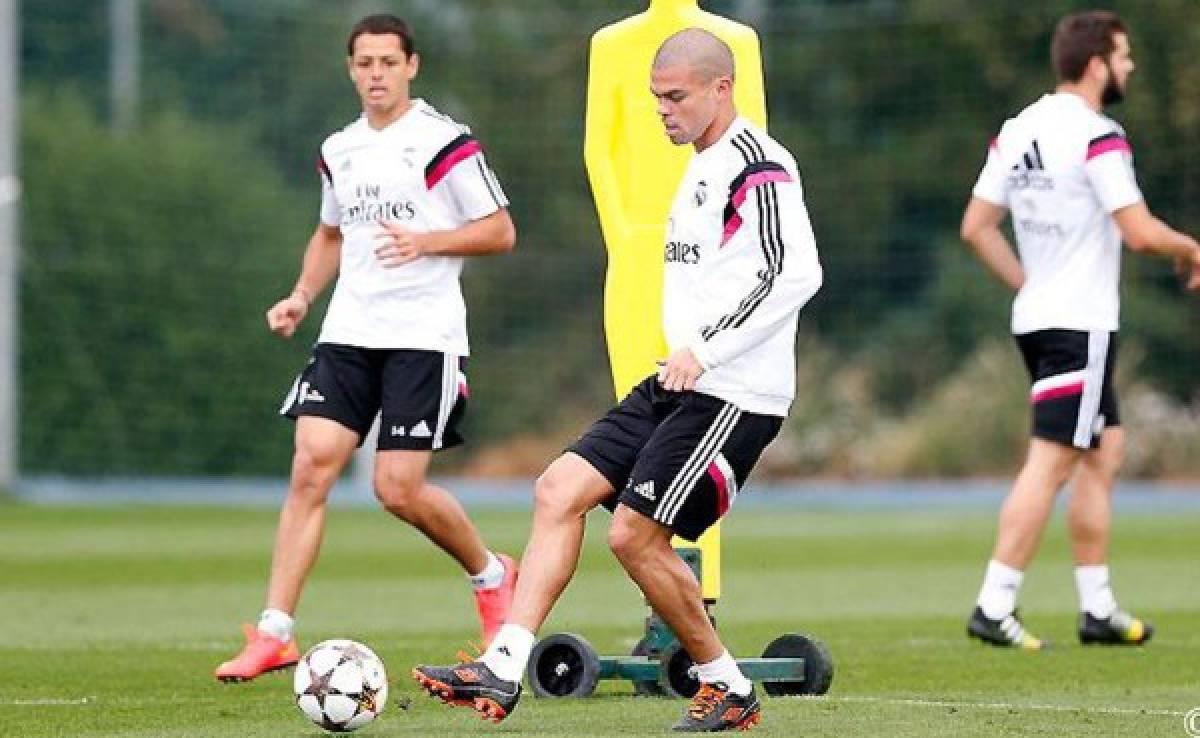 Real Madrid informa que Pepe sufre una lesión muscular