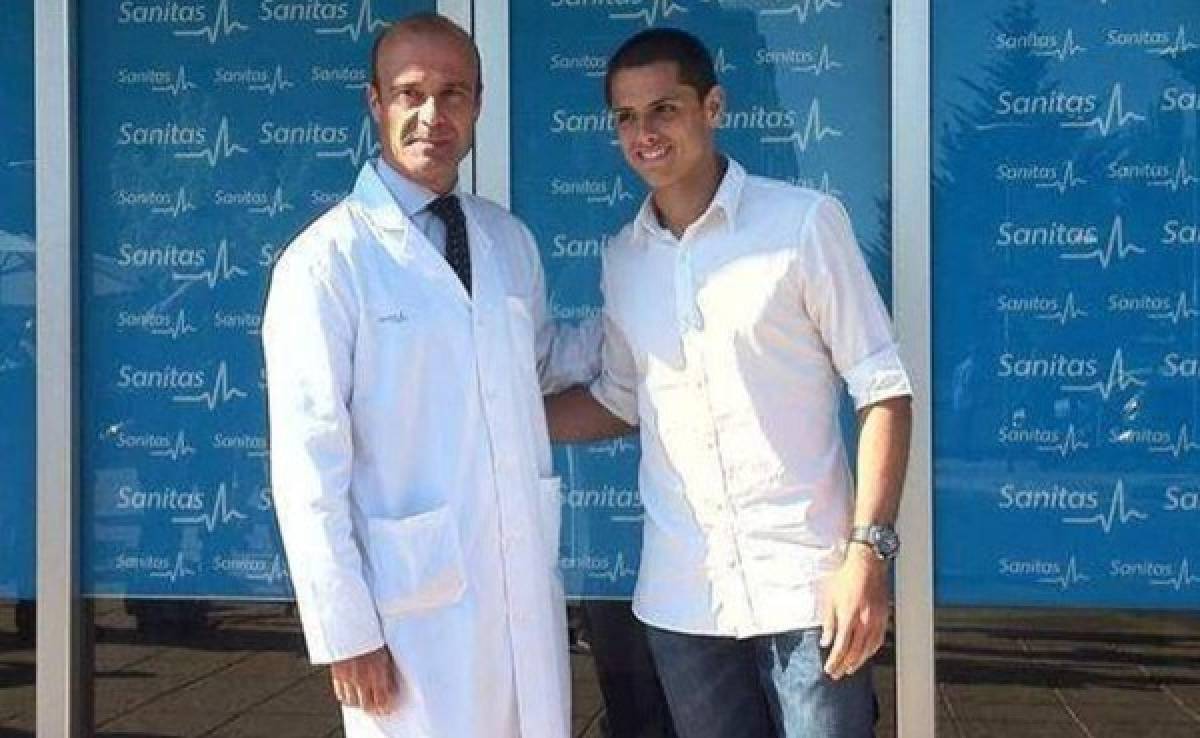 Chicharito Hernández realiza pruebas médicas en el Real Madrid